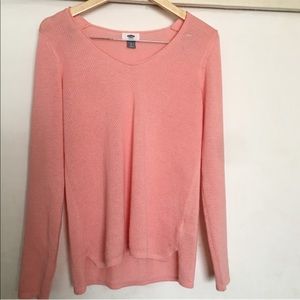 Pink Taffy Old Navy V-neck Sweater